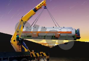 Great Heavy Duty Service Semi-Knuckle Telescopic Boom Truck Mounted Crane
